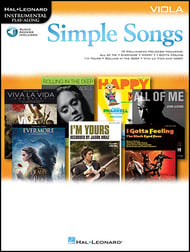 Simple Songs Viola Book with Online Audio Access cover